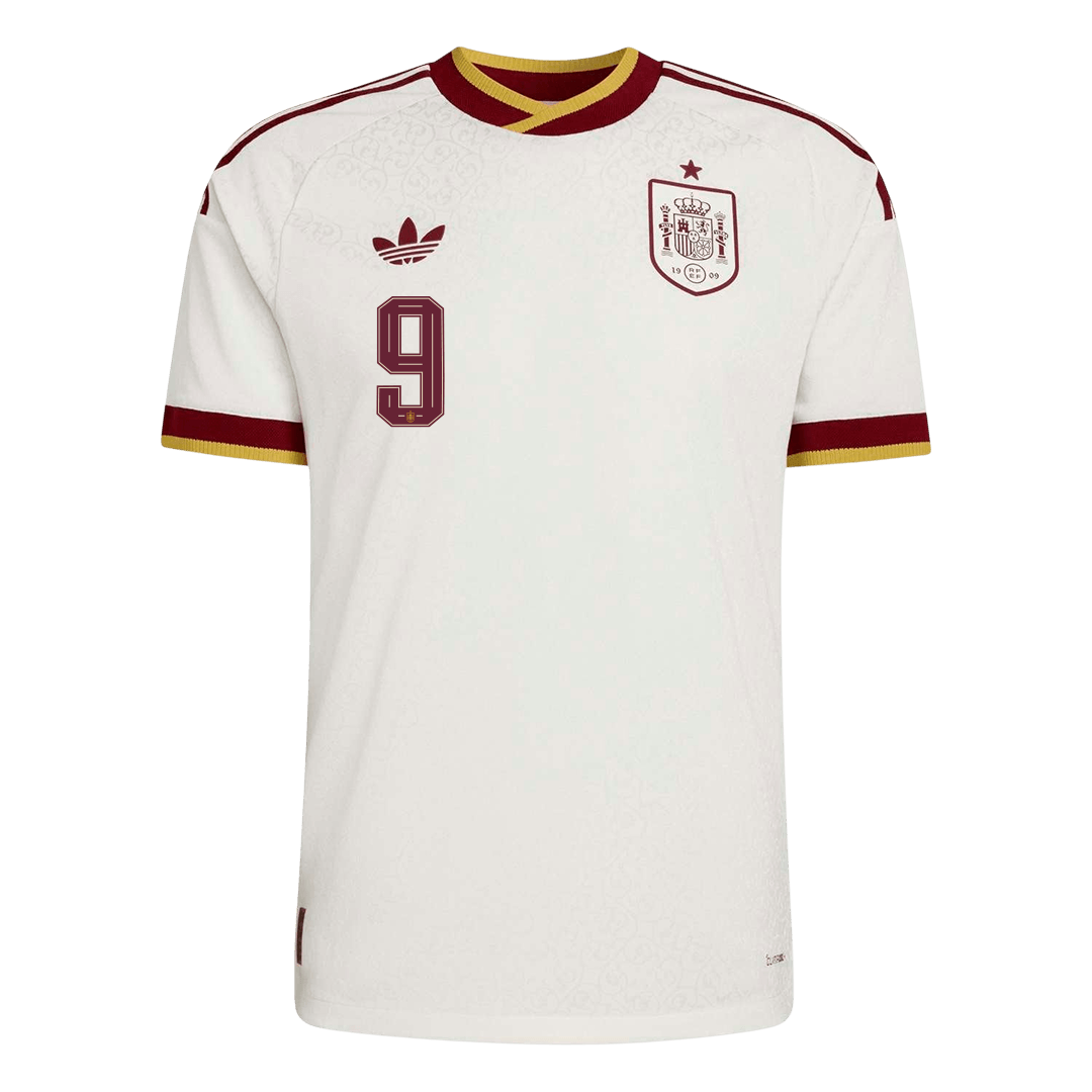 Spain World Cup 2026 Vieras Pelipaita (Player Version) Miesten GAVI #9