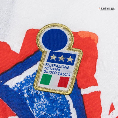 Italy 1994 Ottelua edeltävä Retro-pelipaita Miesten