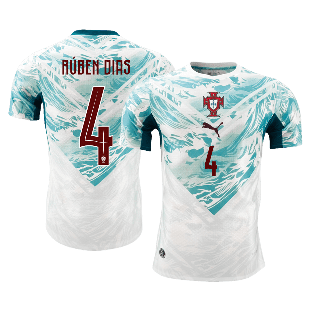 Portugal World Cup 2026 Vieras Pelipaita (Player Version) Miesten RÚBEN DIAS #4