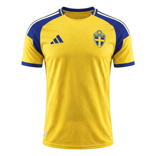 Sweden World Cup 2026 Koti Pelipaita (Player Version) Miesten