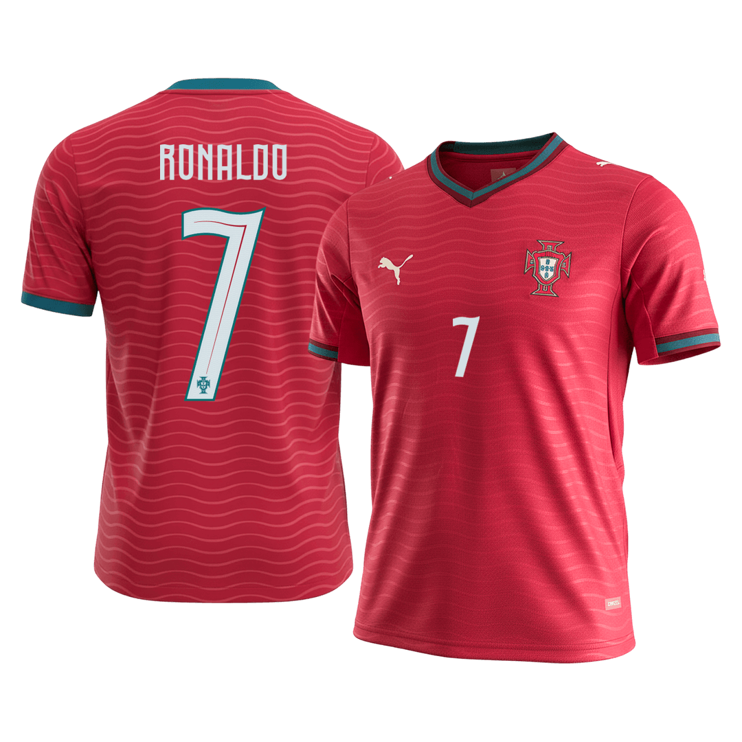 Portugal World Cup 2026 Koti Pelipaita Miesten RONALDO #7 [PREMIUM]