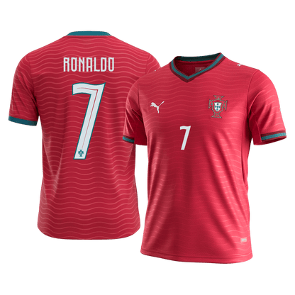 Portugal World Cup 2026 Koti Pelipaita Miesten RONALDO #7 [PREMIUM]