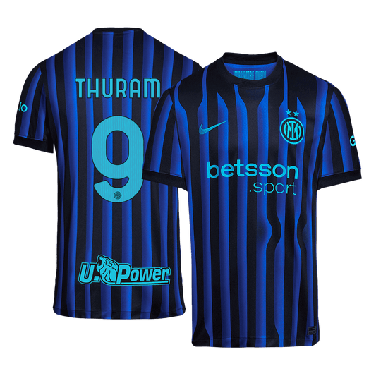 Inter Milan 2025/26 Koti Pelipaita Miesten THURAM #9