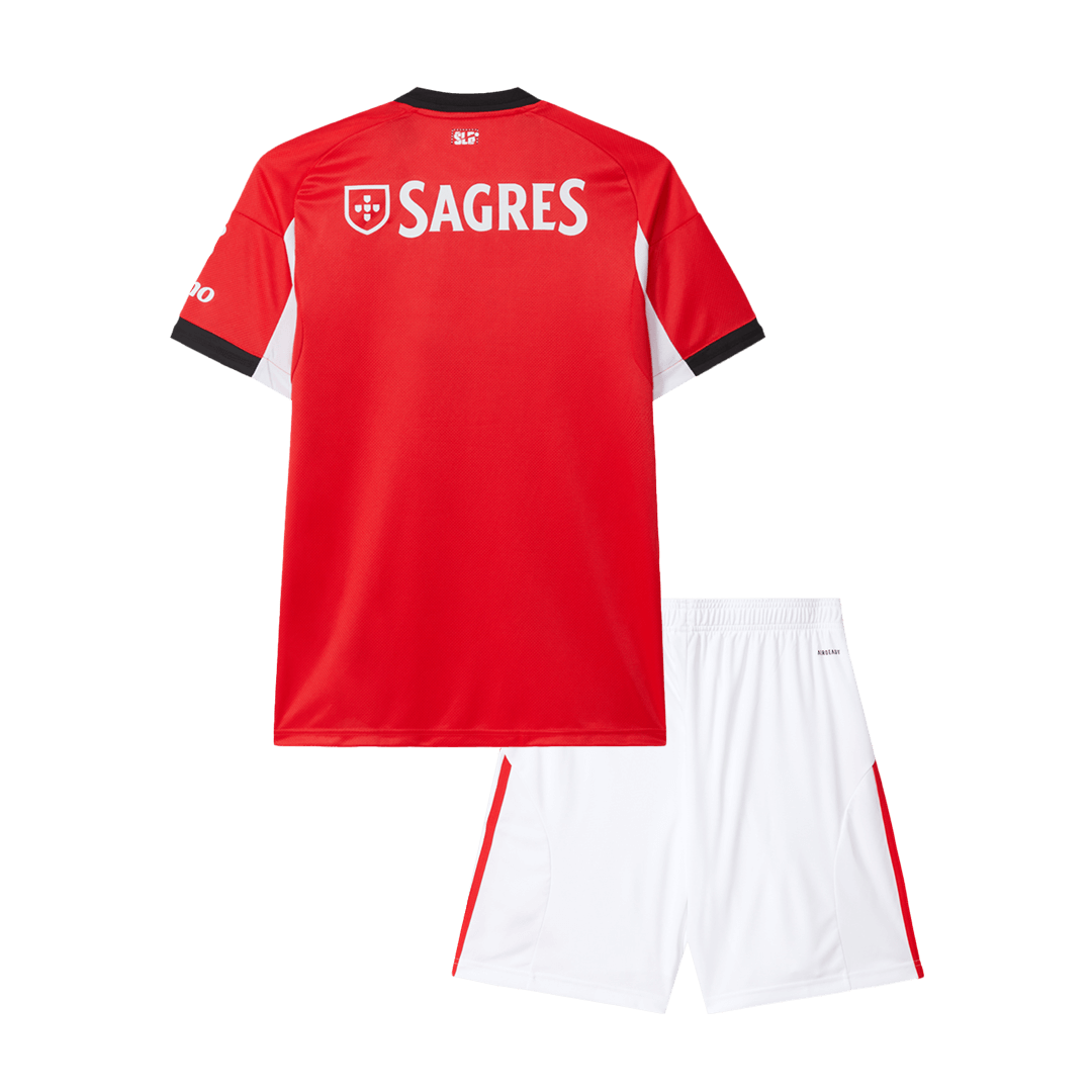 Benfica 2025/26 Koti Pelipaitasetti Lasten