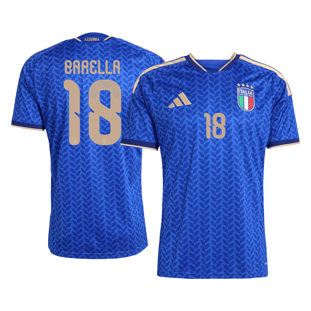 Italy World Cup 2026 Koti Pelipaita Miesten BARELLA #18 [PREMIUM]