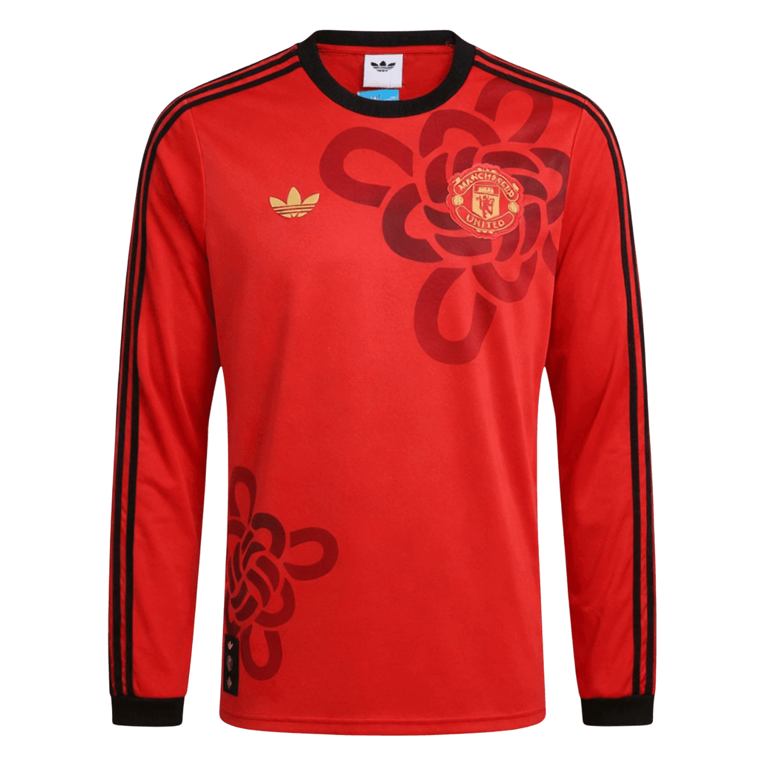 Manchester United 2025/26 Pitkähihainen pelipaita Miesten