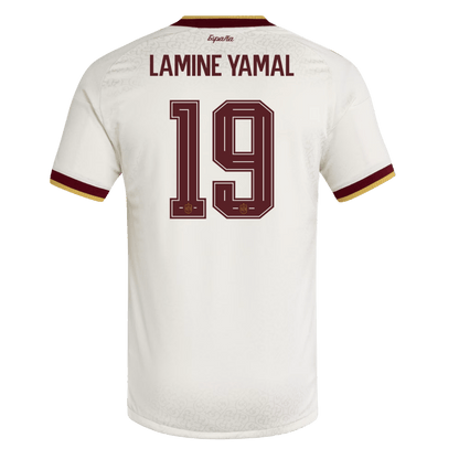 Spain World Cup 2026 Vieras Pelipaita (Player Version) Miesten LAMINE YAMAL #19