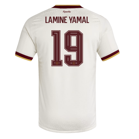 Spain World Cup 2026 Vieras Pelipaita (Player Version) Miesten LAMINE YAMAL #19