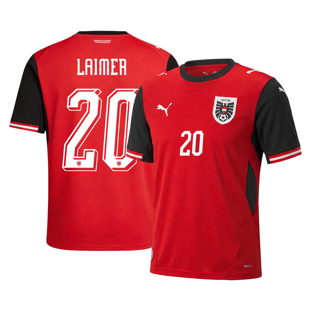 Austria World Cup 2026 Koti Pelipaita Miesten LAIMER #20