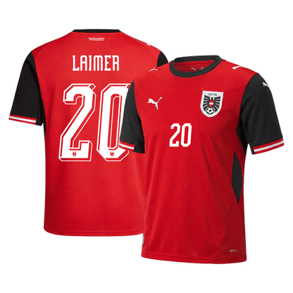 Austria World Cup 2026 Koti Pelipaita Miesten LAIMER #20