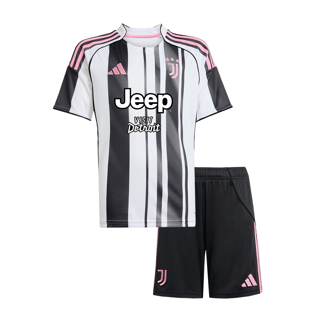 Juventus 2025/26 Koti Pelipaitasetti Lasten