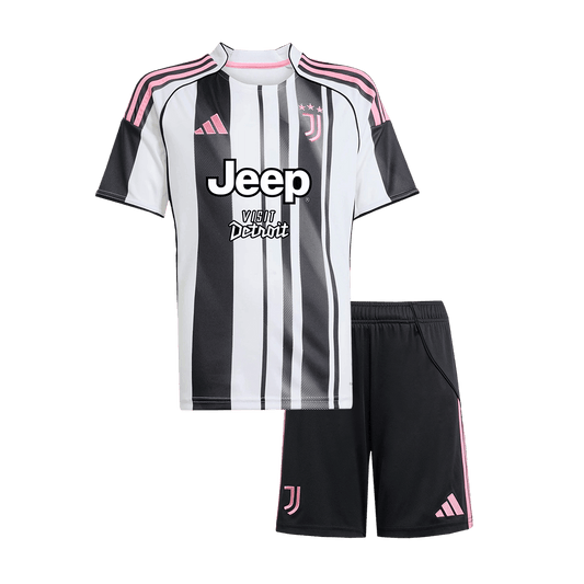Juventus 2025/26 Koti Pelipaitasetti Lasten