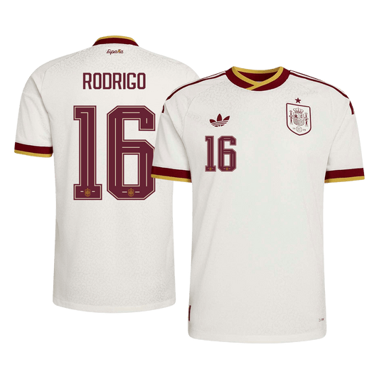 Spain World Cup 2026 Vieras Pelipaita (Player Version) Miesten RODRIGO #16