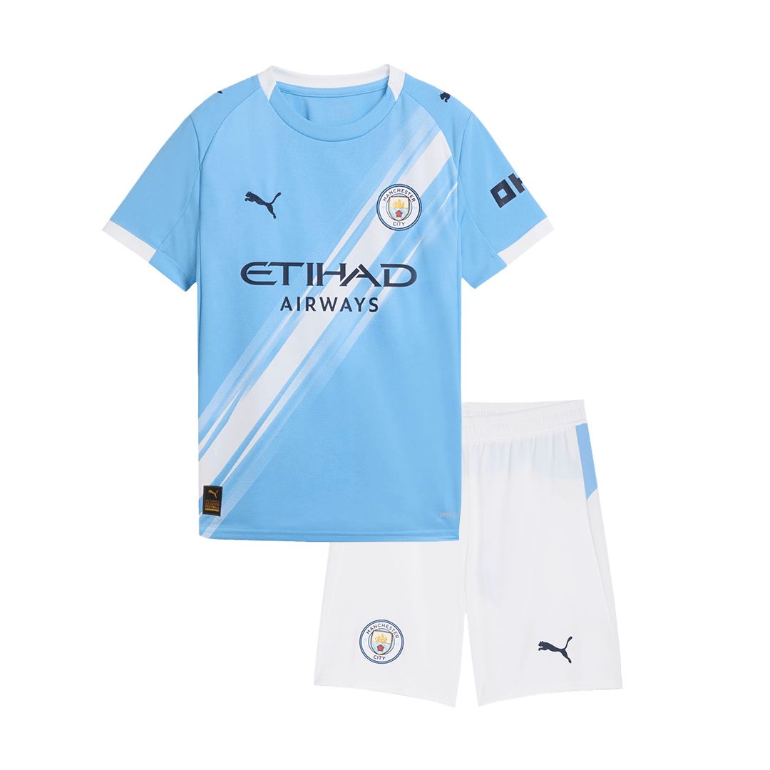 Manchester City 2025/26 Koti Pelipaitasetti Lasten