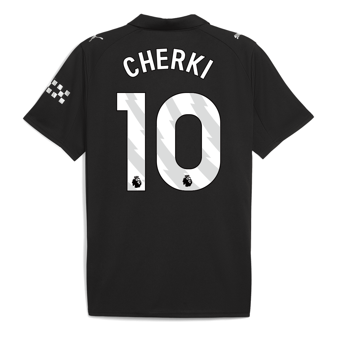 Manchester City 2025/26 Vieras Pelipaita Miesten CHERKI #10