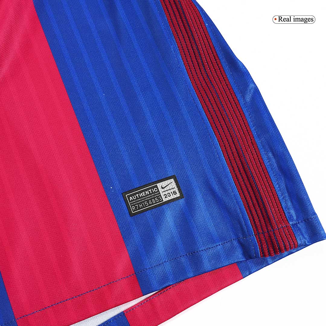 Barcelona 2016/17 Koti Retro-pelipaita Miesten MESSI #10