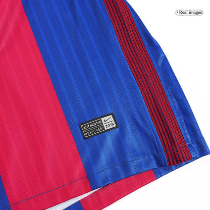 Barcelona 2016/17 Koti Retro-pelipaita Miesten MESSI #10