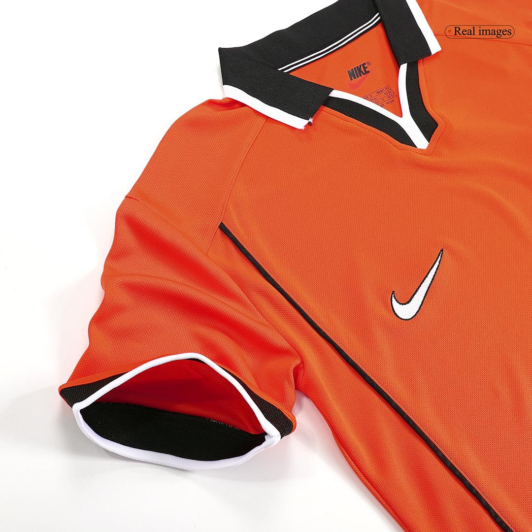 Netherlands World Cup 1998 Koti Retro-pelipaita Miesten