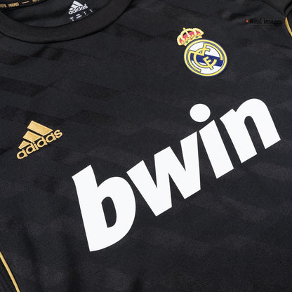 Real Madrid 2011/12 Vieras Pitkähihainen Retro-pelipaita Miesten