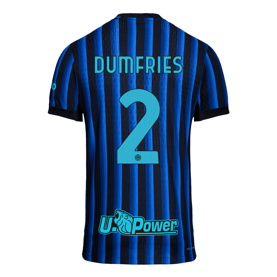 Inter Milan 2025/26 Koti Pelipaita (Player Version) Miesten DUMFRIES #2