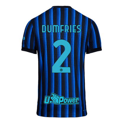 Inter Milan 2025/26 Koti Pelipaita (Player Version) Miesten DUMFRIES #2