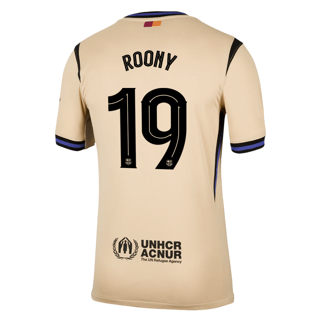 Barcelona 2025/26 UCL Vieras Pelipaita Miesten ROONY #19