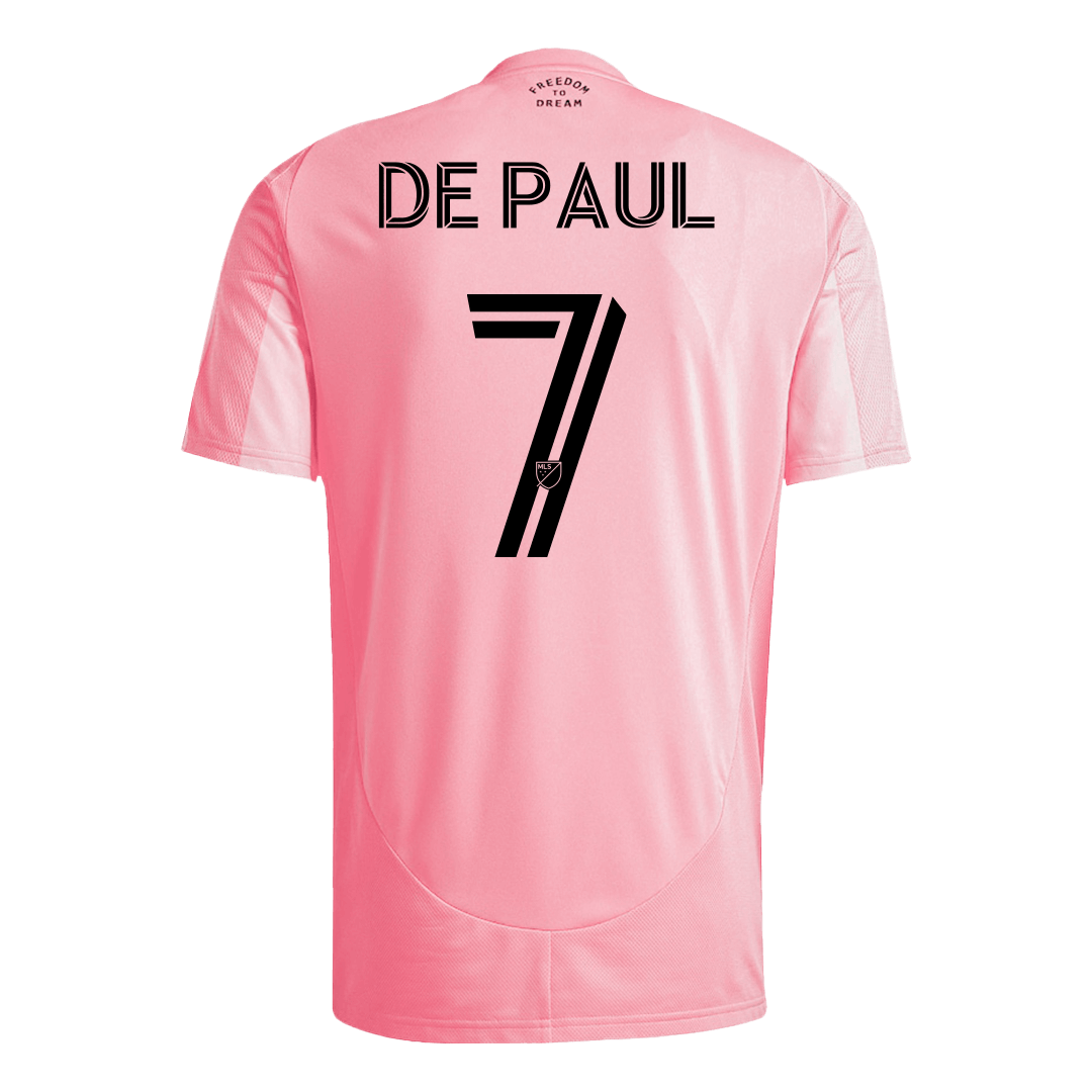 Inter Miami CF 2025 Koti Pelipaita Miesten DE PAUL #7