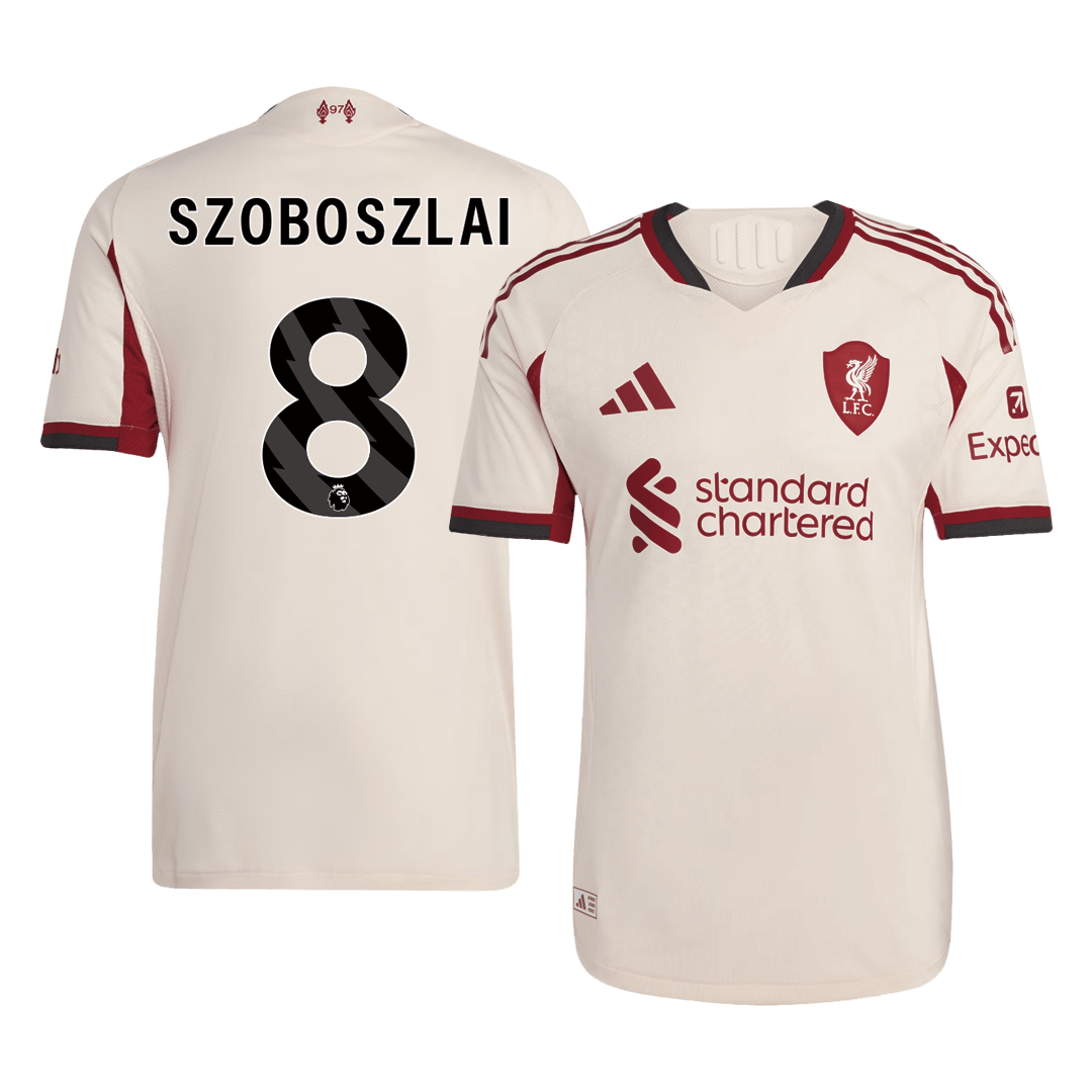 Liverpool 2025/26 Vieras Pelipaita (Player Version) Miesten SZOBOSZLAI #8