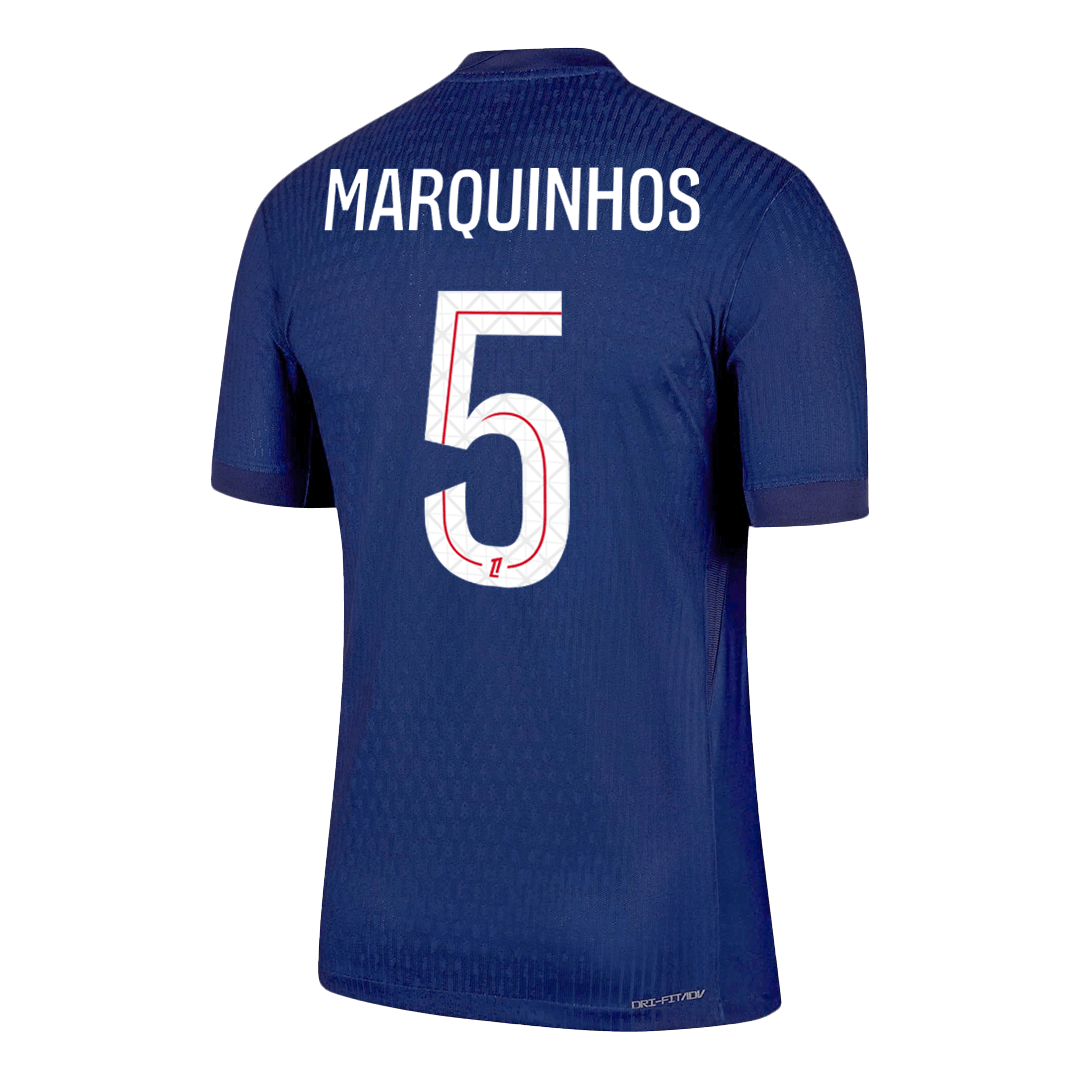 PSG 2025/26 Koti Pelipaita (Player Version) Miesten MARQUINHOS #5
