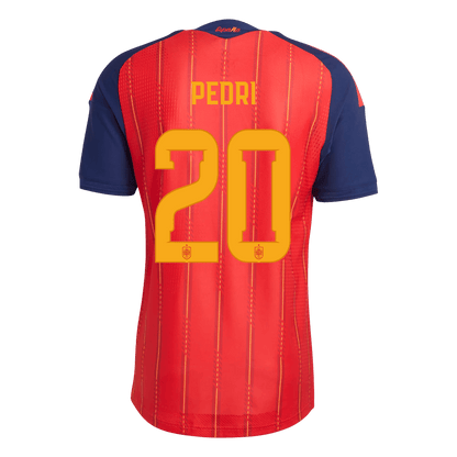 Spain World Cup 2026 Koti Pelipaita (Player Version) Miesten PEDRI #20