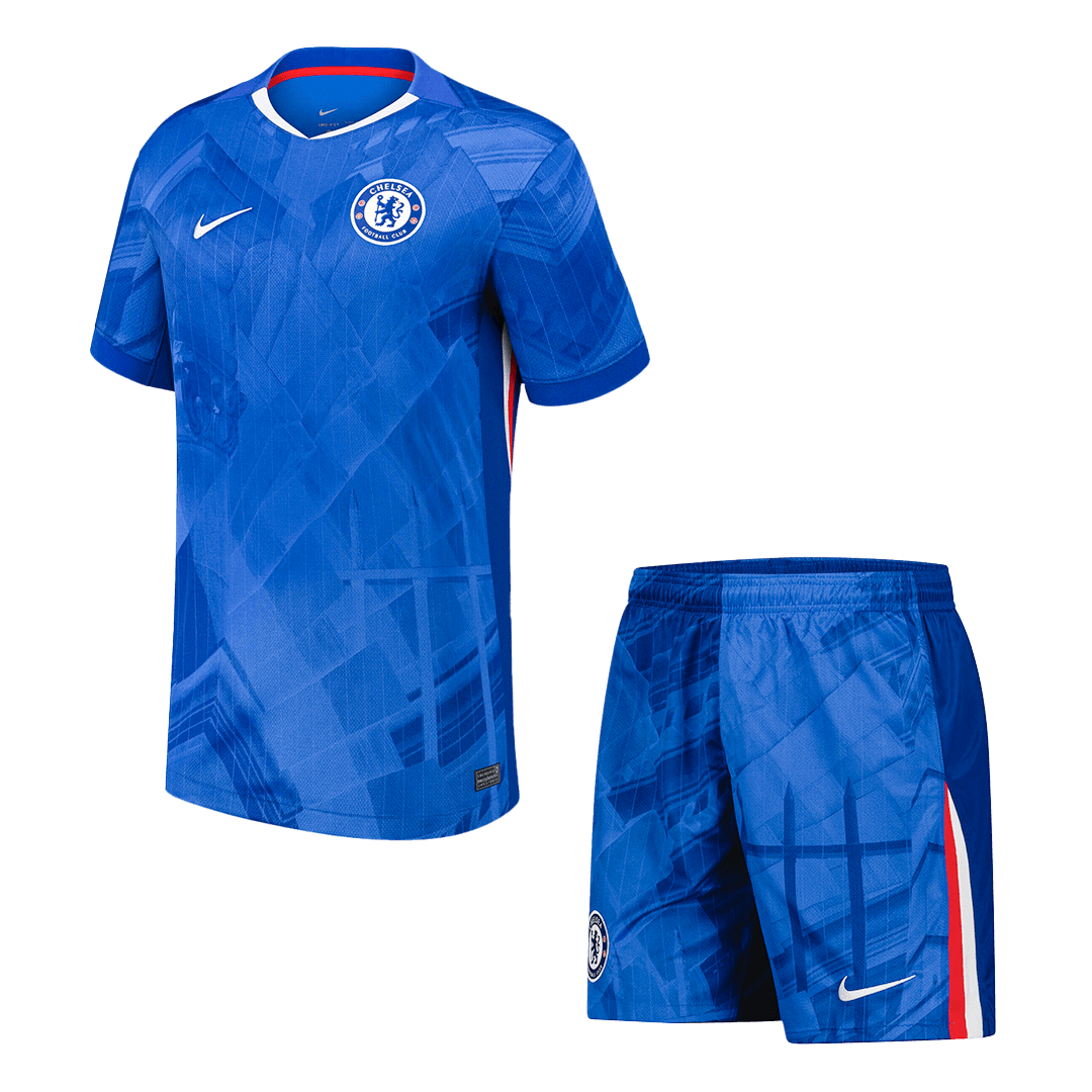 Chelsea 2025/26 Koti Pelipaitasetti Miesten [PREMIUM]