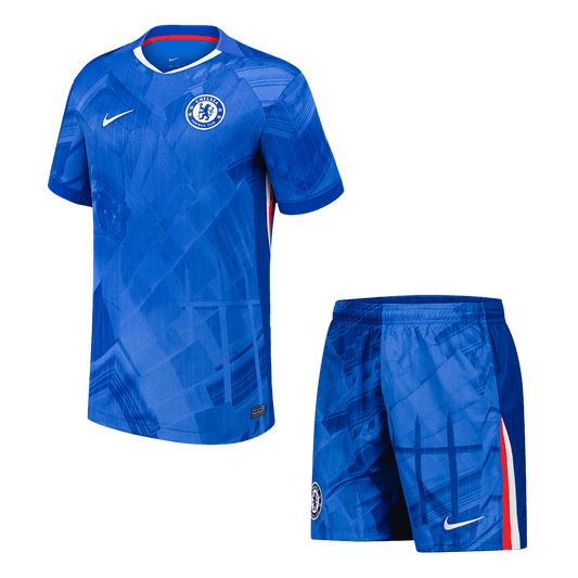 Chelsea 2025/26 Koti Pelipaitasetti Miesten [PREMIUM]