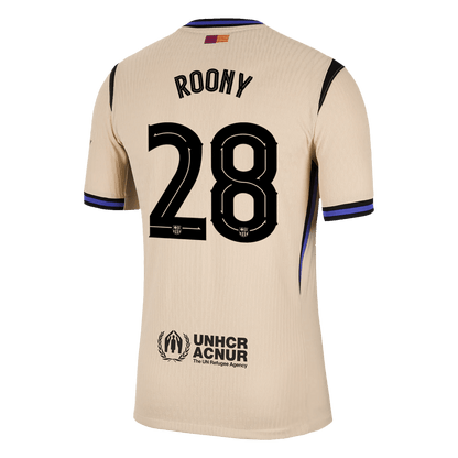 Barcelona 2025/26 UCL Vieras Pelipaita (Player Version) Miesten ROONY #28