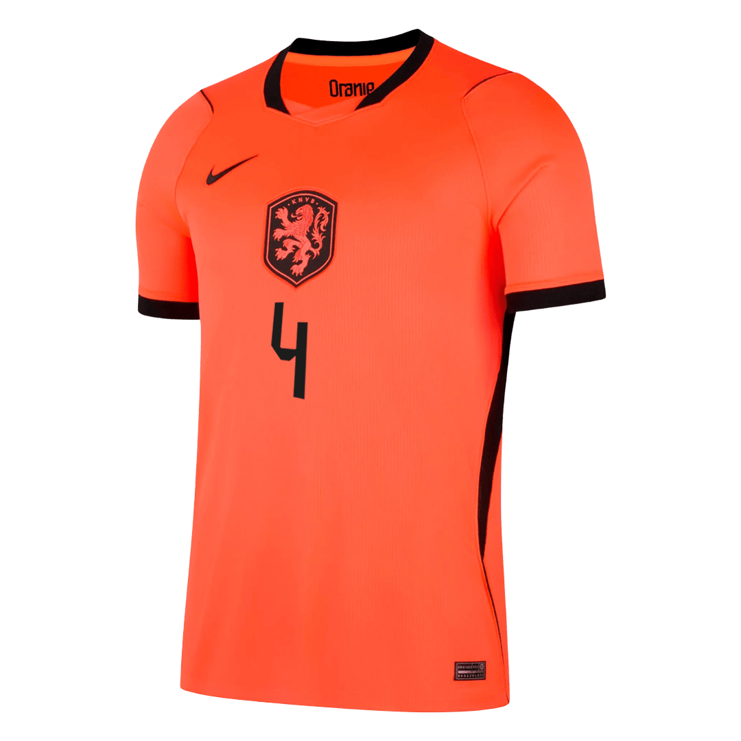 Netherlands World Cup 2026 Koti Pelipaita Miesten VIRGIL #4