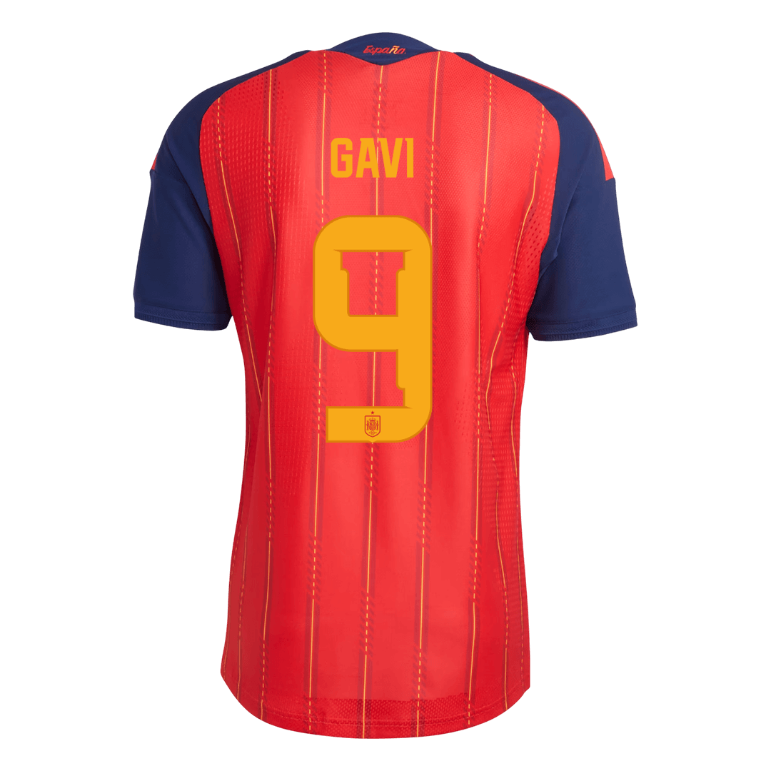 Spain World Cup 2026 Koti Pelipaita (Player Version) Miesten GAVI	 #9