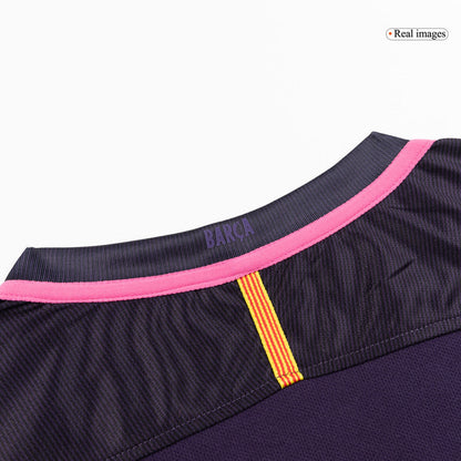 Barcelona 2016/17 Vieras Retro-pelipaita Miesten