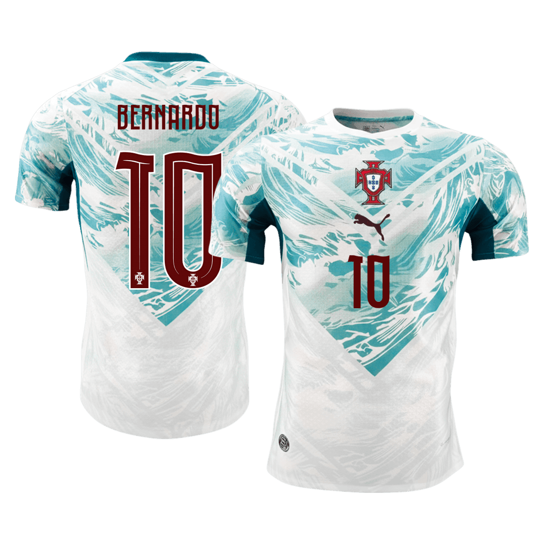 Portugal World Cup 2026 Vieras Pelipaita (Player Version) Miesten BERNARDO #10