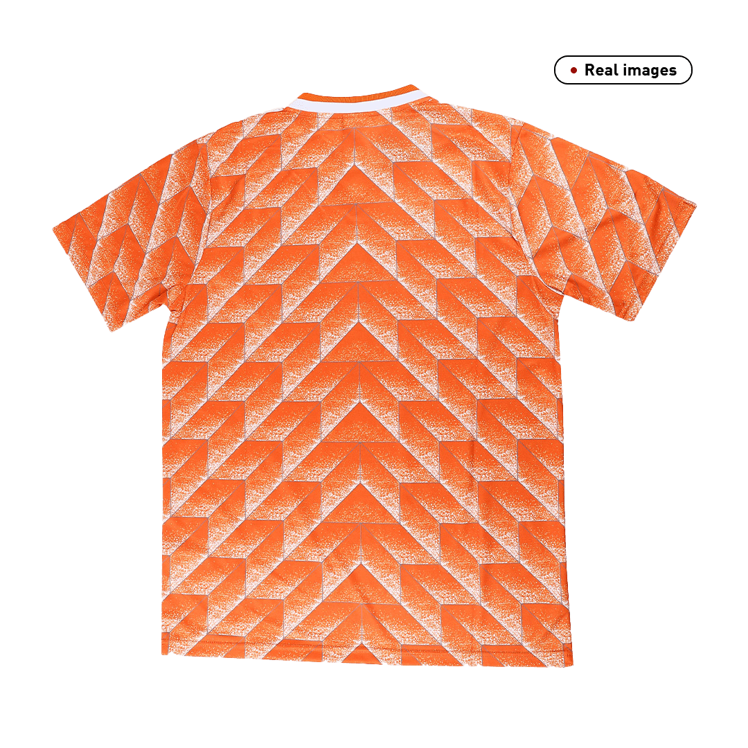 Netherlands 1988 Koti Retro-pelipaita Miesten