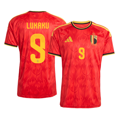 Belgium World Cup 2026 Koti Pelipaita Miesten LUKAKU #9