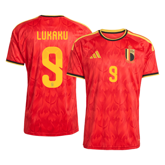 Belgium World Cup 2026 Koti Pelipaita Miesten LUKAKU #9