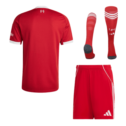 Liverpool 2025/26 Koti Täydellinen peliasu Miesten
