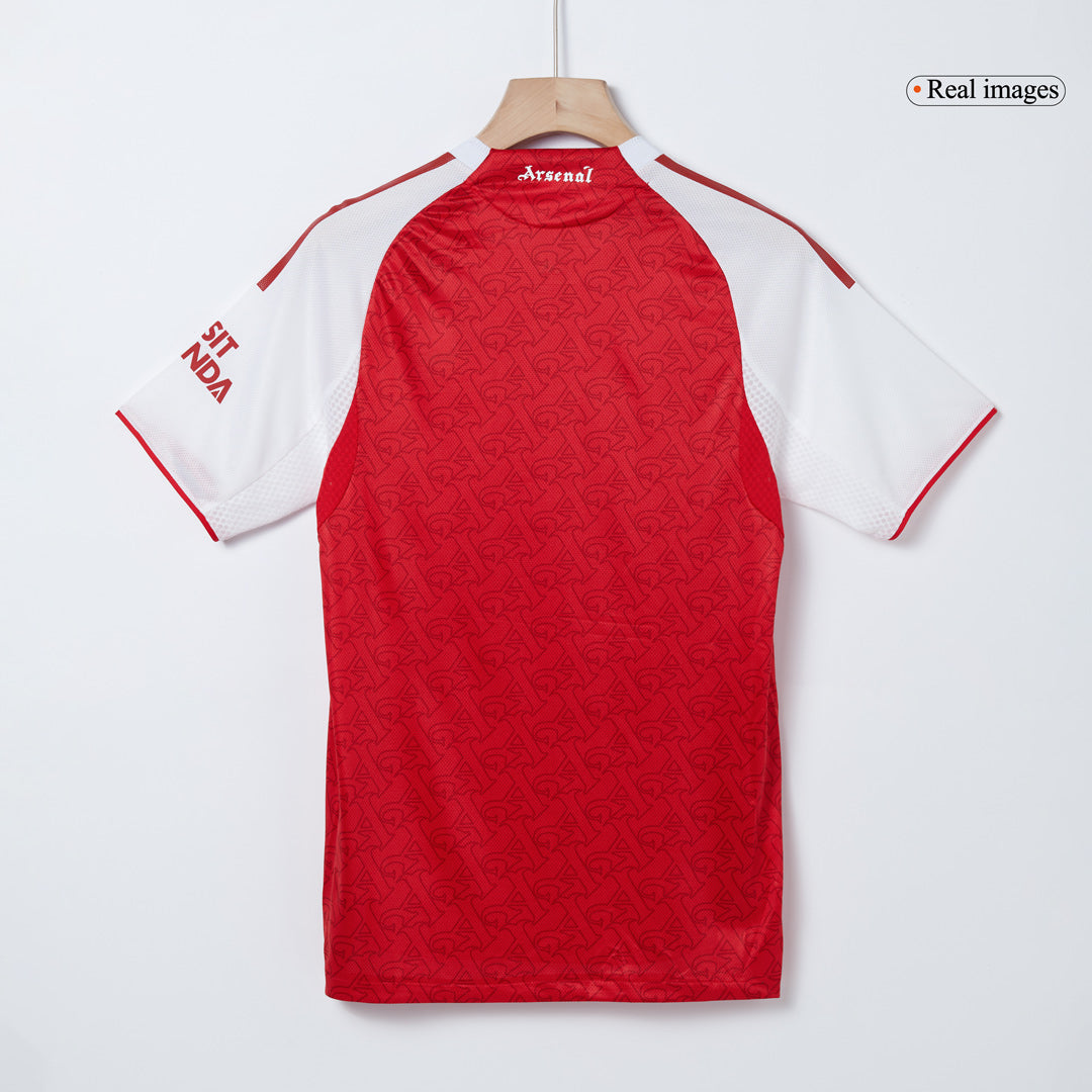 Arsenal 2025/26 Koti Pelipaita (Player Version) Miesten SALIBA #2