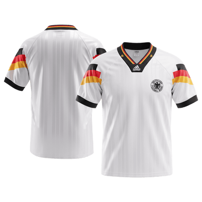 Germany 1992 Koti Retro-pelipaita Miesten