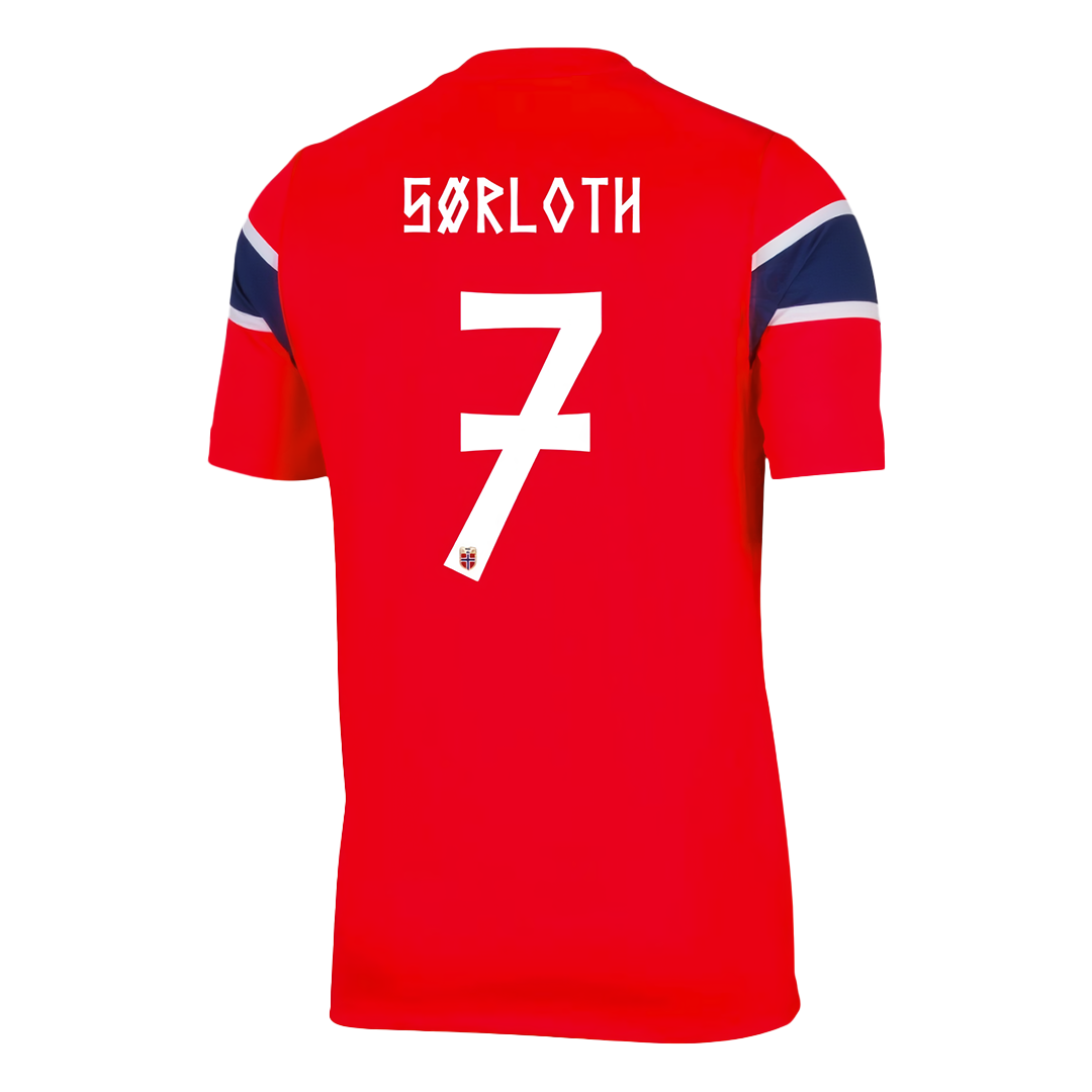 Norway World Cup 2026 Koti Pelipaita Miesten SØRLOTH #7