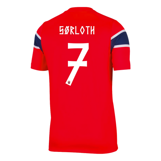 Norway World Cup 2026 Koti Pelipaita Miesten SØRLOTH #7