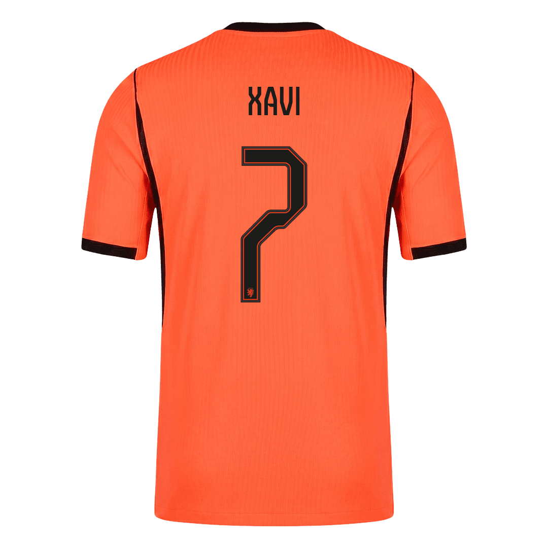 Netherlands World Cup 2026 Koti Pelipaita (Player Version) Miesten XAVI #7