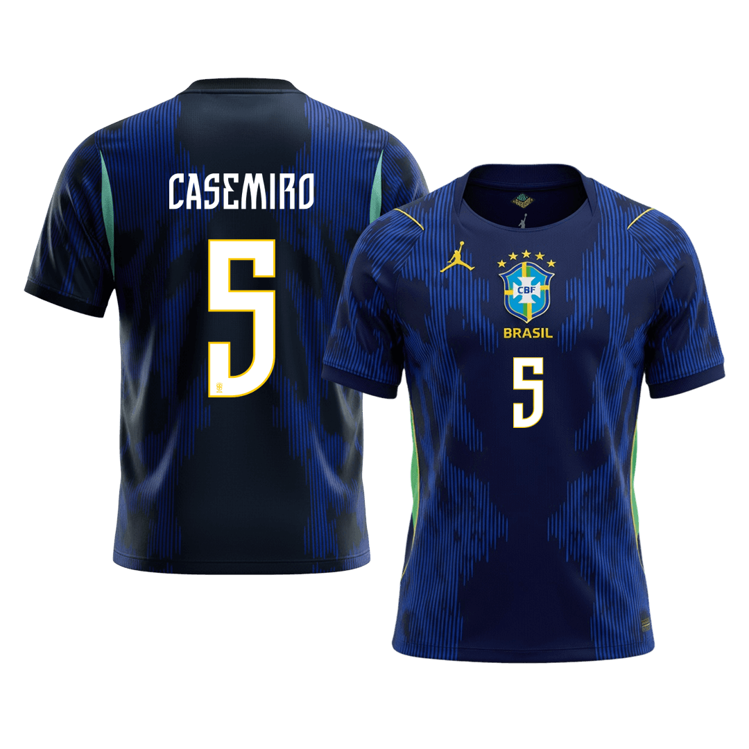 Brazil World Cup 2026 Vieras Pelipaita Miesten CASEMIRO #5