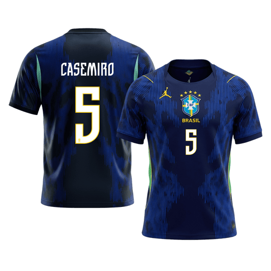 Brazil World Cup 2026 Vieras Pelipaita Miesten CASEMIRO #5