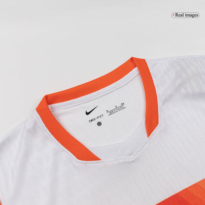Netherlands World Cup 2026 Vieras Pelipaita (Player Version) Miesten VIRGIL #4