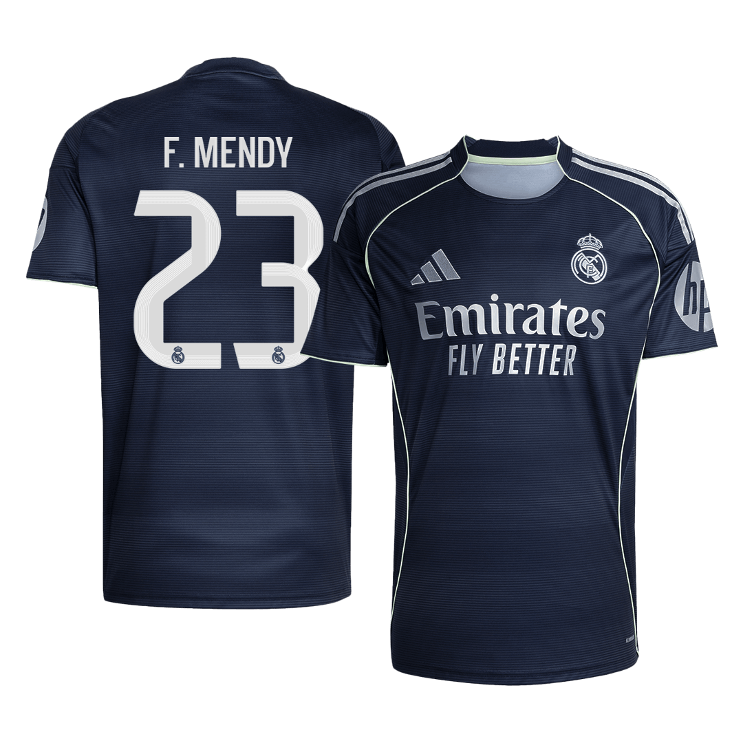 Real Madrid 2025/26 Vieras Pelipaita Miesten F.MENDY #23 [PREMIUM]